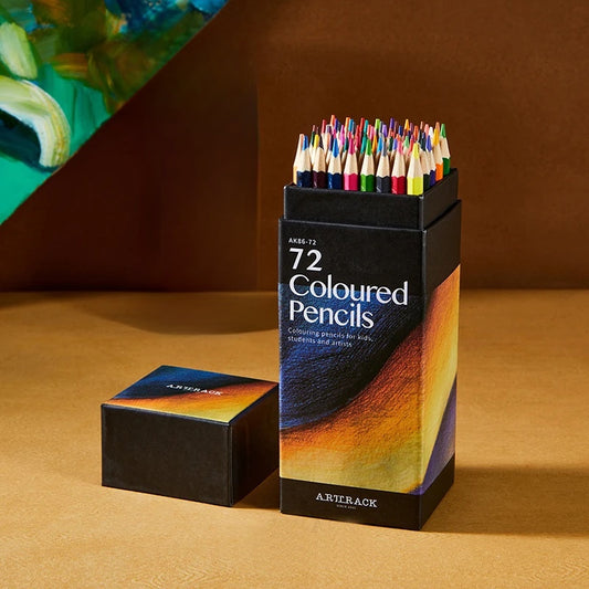 Wooden Colored Pencils Set